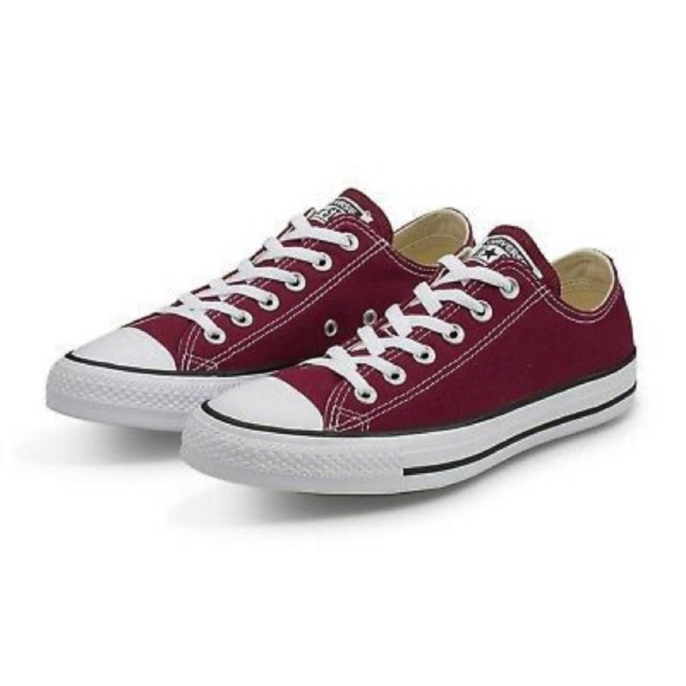 Maroon Converse Sneakers